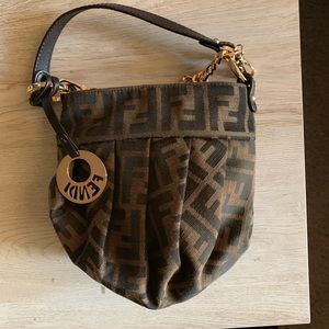 Fendi zucca mini chef bag